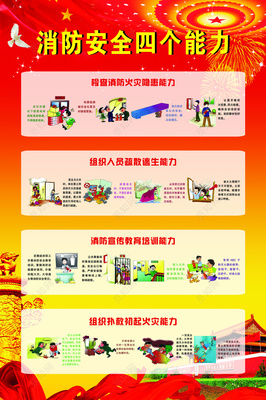 提高消防安全四個能力，構(gòu)建平安和諧家園